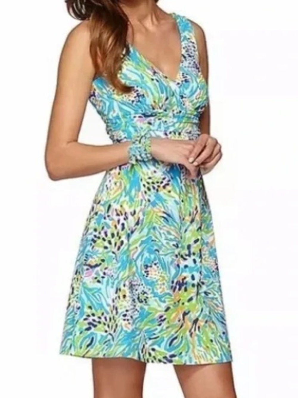 Lilly Pulitzer Shianne Dress in Resort White Sea Soirée VGUC Size S